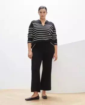 Женские трикотажные брюки Couchel, черный