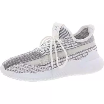 Женские трикотажные кроссовки для бега и тренировок на шнуровке Danskin, белый