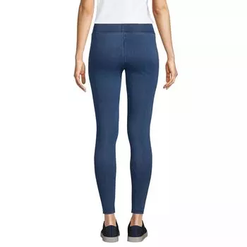 Женские трикотажные леггинсы Lands End с морской звездой Lands' End, черный