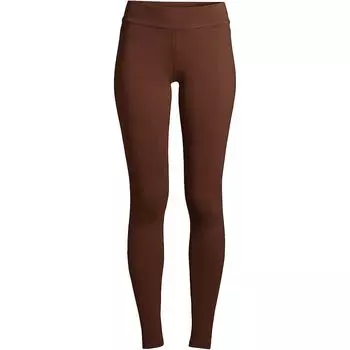 Женские трикотажные леггинсы со средней посадкой и морской звездой Lands' End