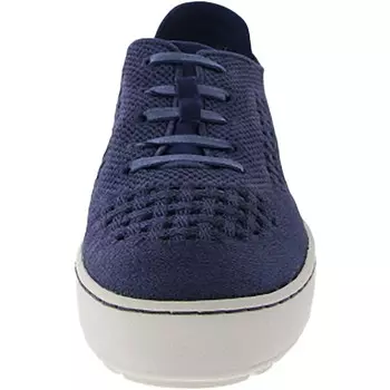 Женские трикотажные повседневные и модные кроссовки без шнуровки Jambu, темно-синий