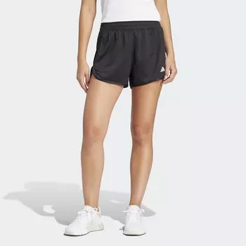 Женские трикотажные шорты с высокой посадкой adidas Pacer Essentials Adidas, черный