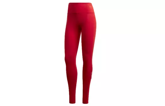 Женские трикотажные спортивные брюки ADICOLOR 3D, светло-алые Adidas Originals, Light Scarlet