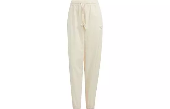 Женские трикотажные спортивные брюки Adicolor цвета экрю Adidas Originals, Ecru