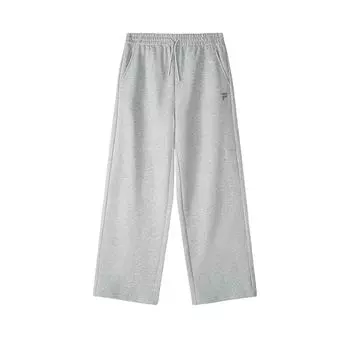 Женские трикотажные спортивные брюки FOB Cloud Gray Heather Gray FILA FUSION, Cloud Gray Heather Gray