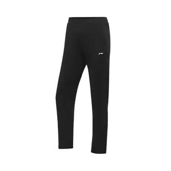 Женские трикотажные спортивные брюки LiNing, черные