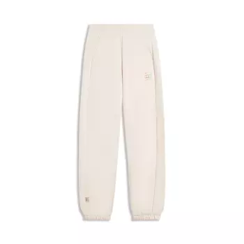 Женские трикотажные спортивные брюки LiNing Sports Life Collection, цвет "Лебедь", белый, R