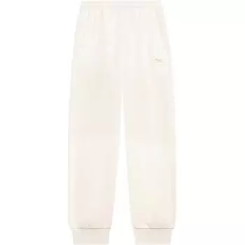 Женские трикотажные спортивные брюки LiNing Sports Life Collection цвета экрю, Ecru