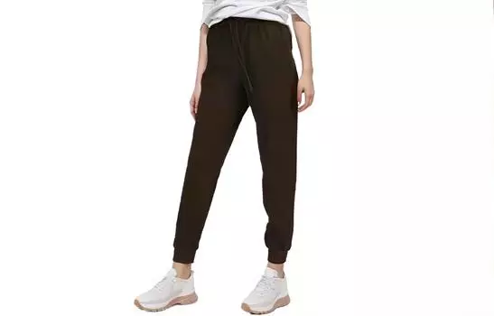 Женские трикотажные спортивные брюки с высокой талией и длинной юбкой Lululemon, Graphite Gray
