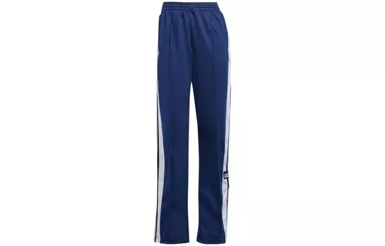 Женские трикотажные спортивные штаны ADIBREAK темно-синего цвета Adidas Originals