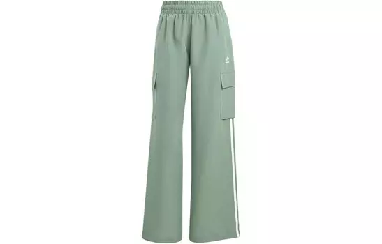 Женские трикотажные спортивные штаны ADICOLOR Trace Green Adidas Originals