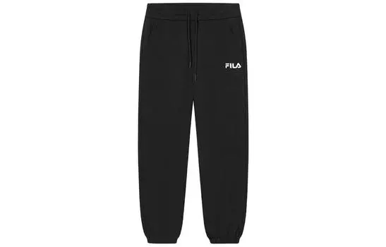 Женские трикотажные спортивные штаны FILA, цвет Black