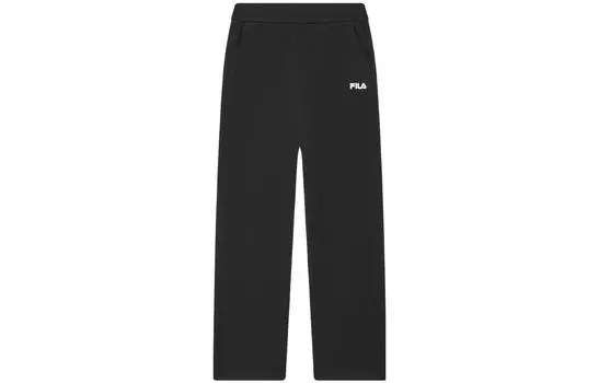 Женские трикотажные спортивные штаны FILA, цвет Black