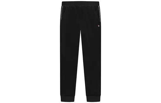 Женские трикотажные спортивные штаны FILA, цвет Black