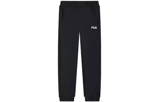 Женские трикотажные спортивные штаны FILA, цвет Black
