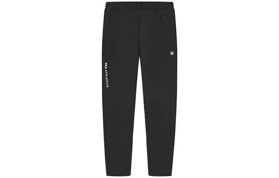Женские трикотажные спортивные штаны FILA, цвет Black
