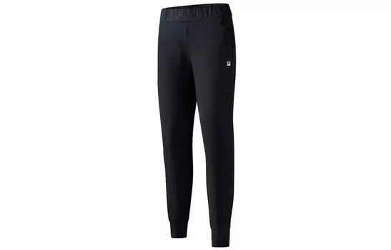 Женские трикотажные спортивные штаны FILA, цвет Black