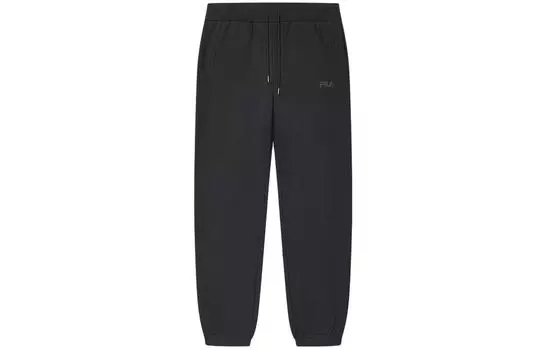Женские трикотажные спортивные штаны FILA, цвет Black