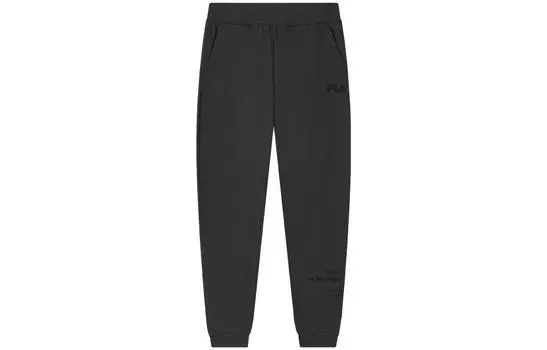 Женские трикотажные спортивные штаны FILA, цвет Black