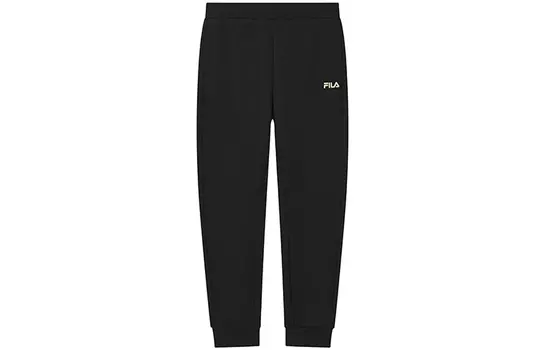 Женские трикотажные спортивные штаны FILA, цвет Black