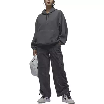 Женские трикотажные спортивные штаны Jordan, цвет Black