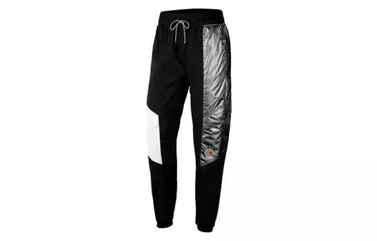 Женские трикотажные спортивные штаны Jordan, цвет Black