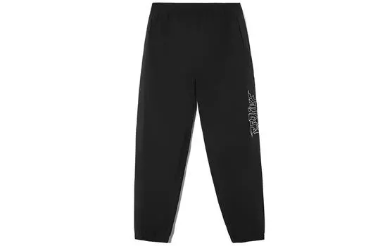Женские трикотажные спортивные штаны LiNing Badfive, черный