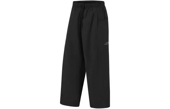 Женские трикотажные спортивные штаны LiNing Fitness Series, черные