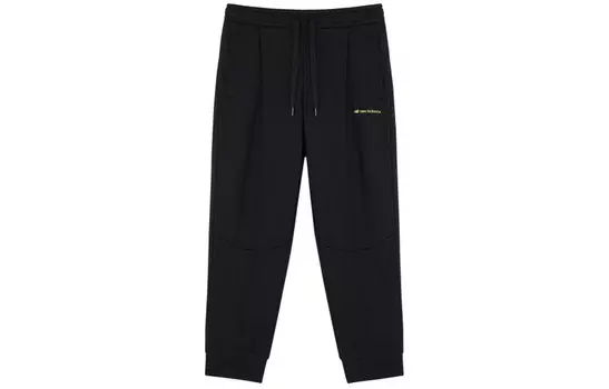 Женские трикотажные спортивные штаны New Balance, цвет Black