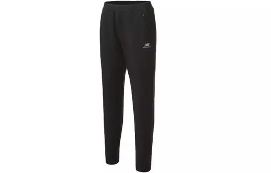 Женские трикотажные спортивные штаны New Balance, цвет Black