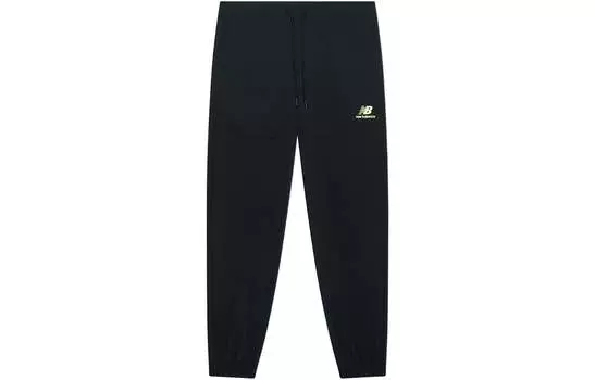Женские трикотажные спортивные штаны New Balance, цвет Black