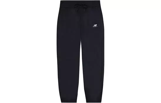 Женские трикотажные спортивные штаны New Balance, цвет Black
