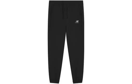 Женские трикотажные спортивные штаны New Balance, цвет Black