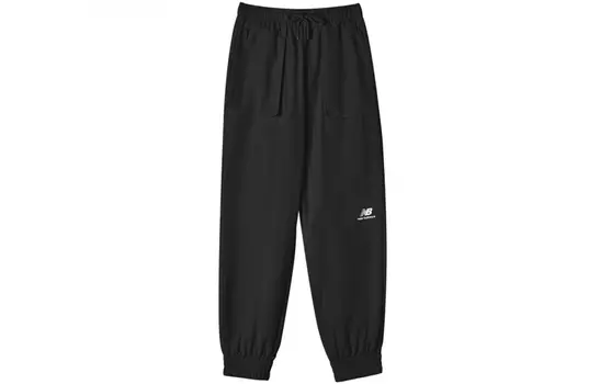 Женские трикотажные спортивные штаны New Balance, цвет Black