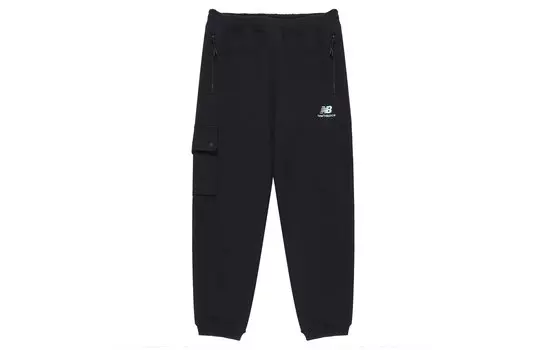 Женские трикотажные спортивные штаны New Balance, цвет Black