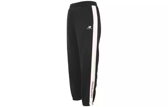 Женские трикотажные спортивные штаны New Balance, цвет Black