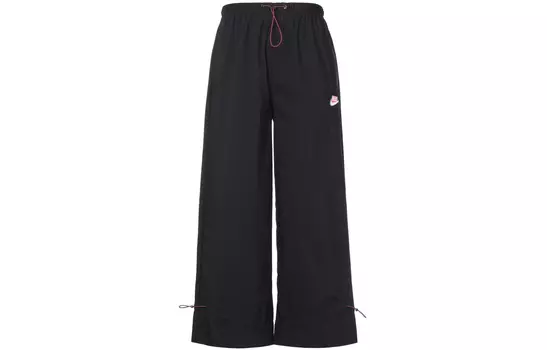 Женские трикотажные спортивные штаны Nike, Черный