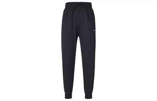 Женские трикотажные спортивные штаны Nike, цвет Black