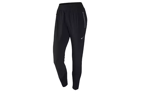 Женские трикотажные спортивные штаны Nike, цвет Black