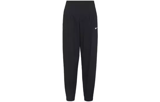 Женские трикотажные спортивные штаны Nike, цвет Black