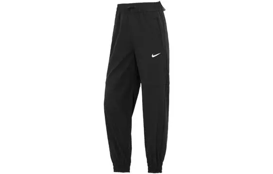 Женские трикотажные спортивные штаны Nike, цвет Black
