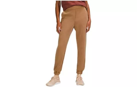 Женские трикотажные спортивные штаны Softstreme Lululemon, черный