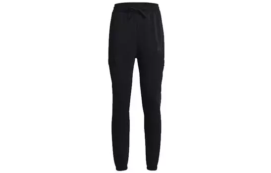 Женские трикотажные спортивные штаны Under Armour, цвет Black