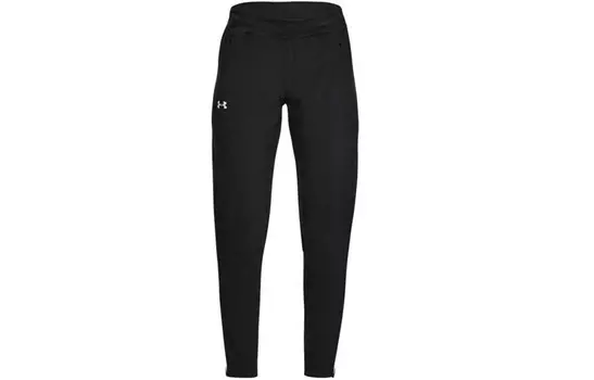 Женские трикотажные спортивные штаны Under Armour, цвет Black