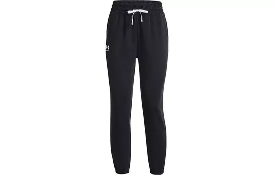 Женские трикотажные спортивные штаны Under Armour, цвет Black