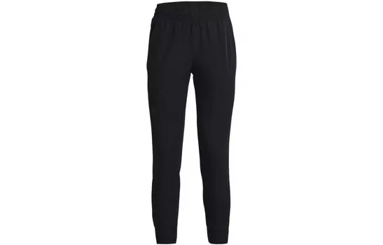 Женские трикотажные спортивные штаны Under Armour, цвет Black