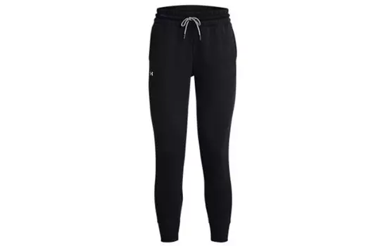 Женские трикотажные спортивные штаны Under Armour, цвет Black
