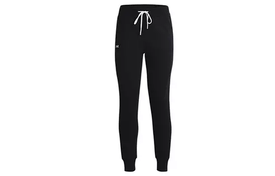 Женские трикотажные спортивные штаны Under Armour, цвет Black