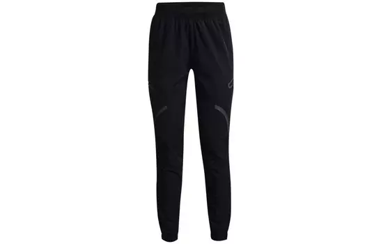 Женские трикотажные спортивные штаны Under Armour, цвет Black