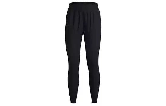 Женские трикотажные спортивные штаны Under Armour, цвет Black